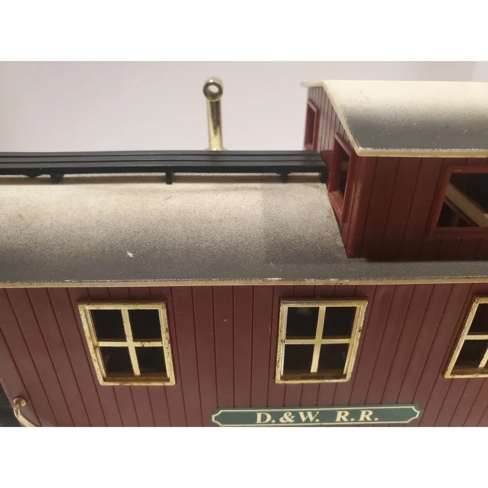 Vintage 1988 New Bright Great American Express Caboose – G Scale Style Display C
